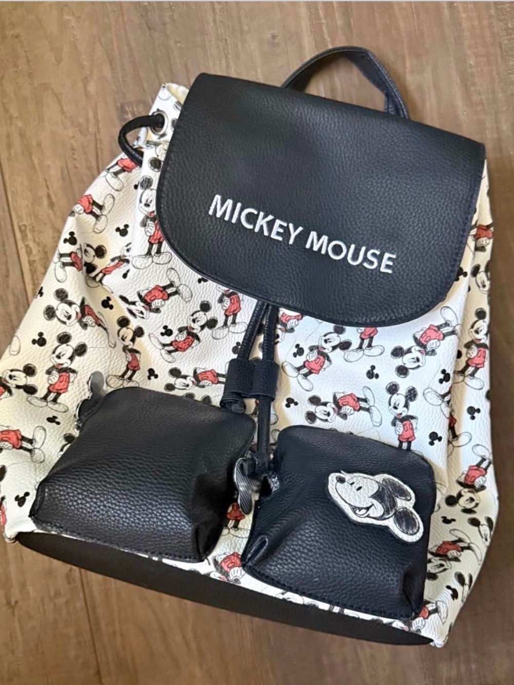 Kids Black & White Backpack
